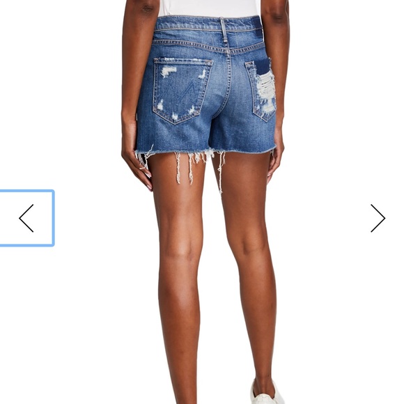 MOTHER the dutchie high waisted shorts - Picture 7 of 11